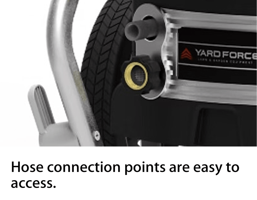 Yard Force EW B23 - YF2200BL Max 2500 PSI  Electric Pressure Washer with Brushless Motor image 7