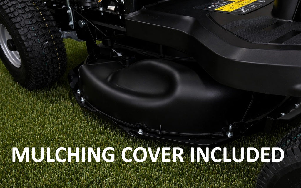 Yard Force 30-in 352cc Single-Blade Gas Riding Lawn Mower with Electric Start