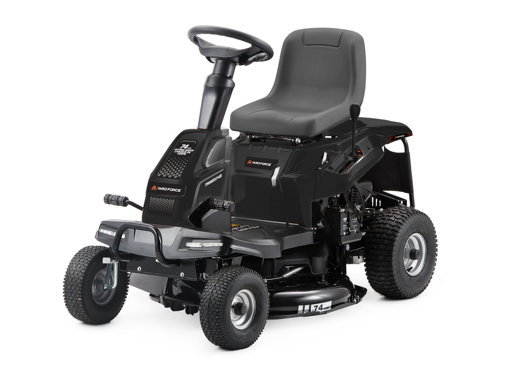 Yard Force 30-in 352cc Single-Blade Gas Riding Lawn Mower with Electric Start