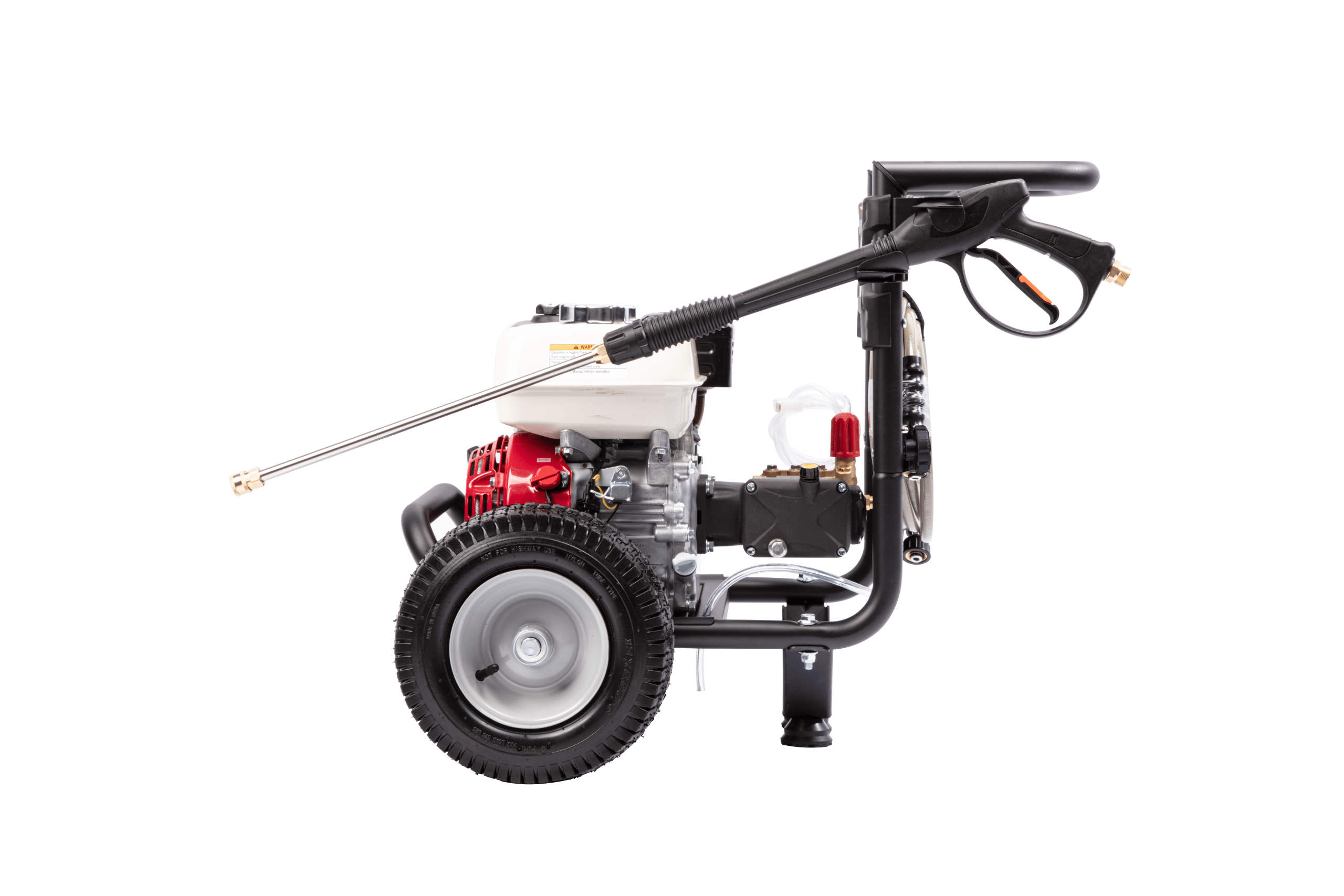 Yard Force 3600 PSI Gas Pressure Washer: Honda GX200 Engine, Professional Triplex Pump, 2.5 GPM, Heavy-Duty Cleaning Solution image 2