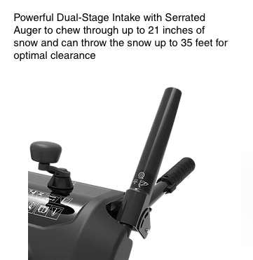 YF24-DS21-GSB2 24” Dual-Stage Snow Blower image 5