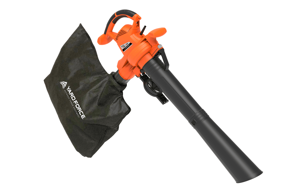 YF12BLV 140 MPH 430 CFM 12 Amp Electric Blower/Vacuum/Leaf Mulcher Kit with Bonus PPE Kit image 2