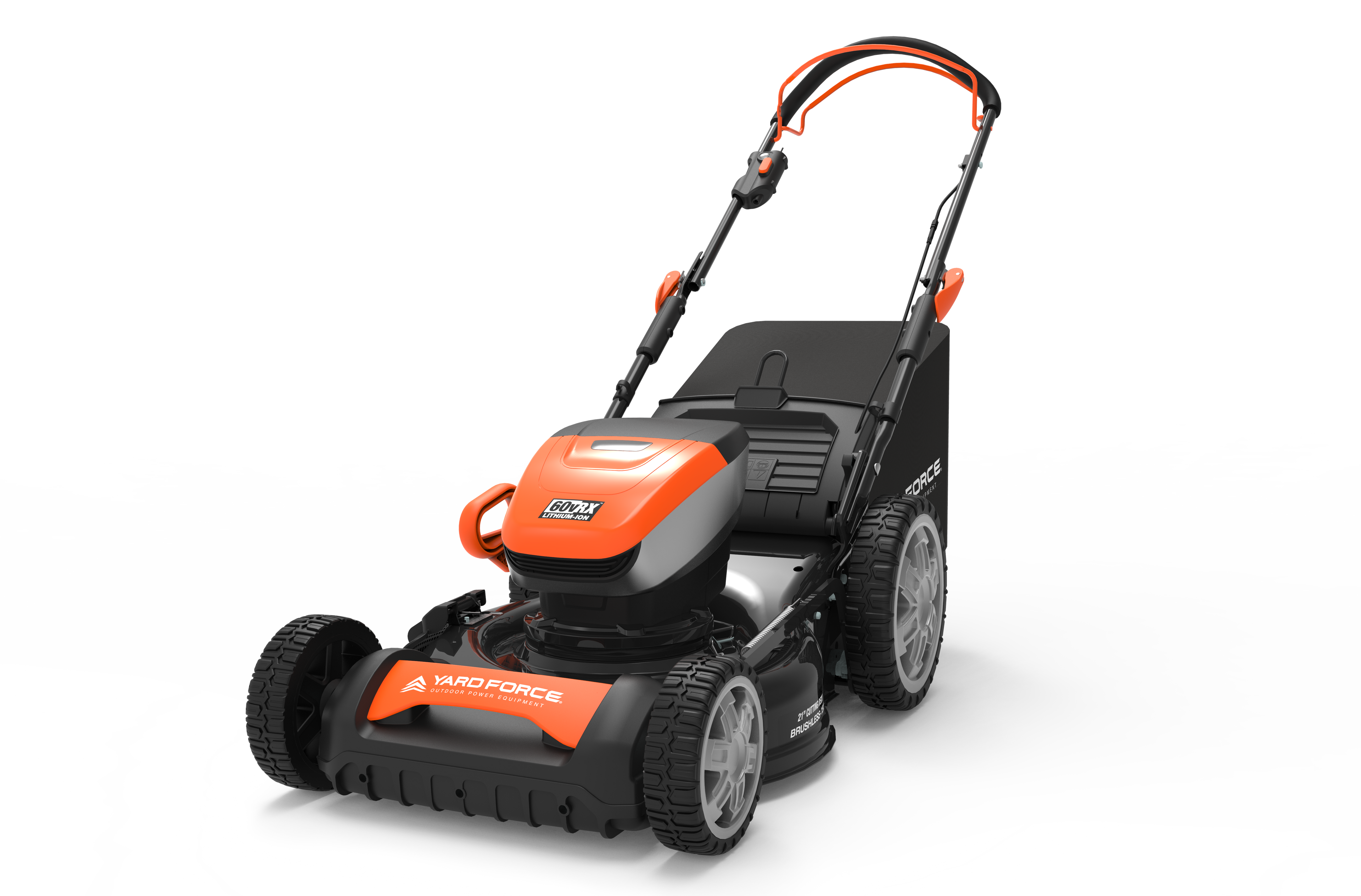 YF60vRX Lithium-Ion Battery Lawn Mower with 2 battery - YF60VRX21-SP-2Battery image 1