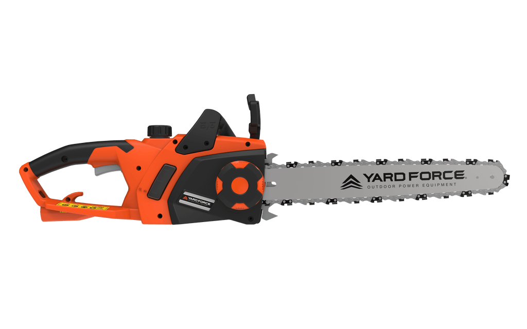 YF1516CS 16-Inch 15 Amp High-Performance Electric Chainsaw with Auto Chain Tensioner with Bonus PPE Kit image 1