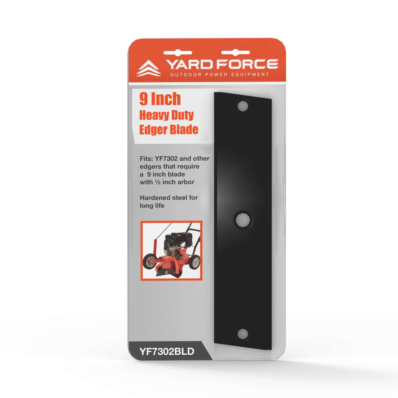 9” Hardened Steel Original Replacement Blade for Yard Force YF7302 Edger, Universal Fit image 0