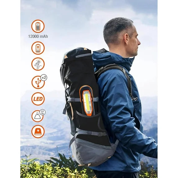 Yard Force Innovative Jump Starter Powerbank LX JS12 Set, 12,000 mAh, Portable Emergency Starter image 1
