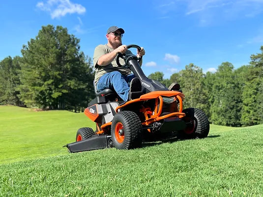 YF48vRX 38 inch 48v Battery-Powered Riding Lawn Mower image 1