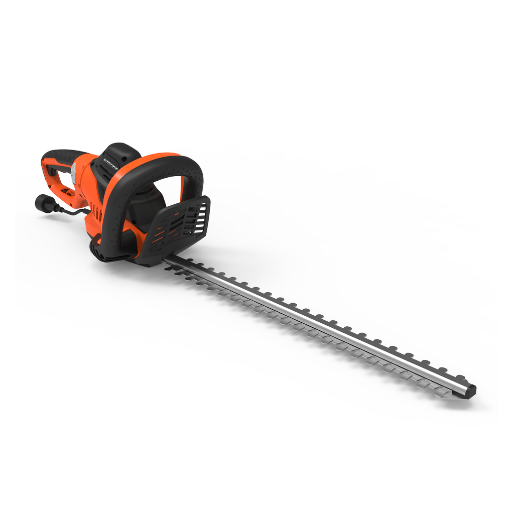 YF624HT 24 in. 6-Amp Corded Electric Hedge Trimmer with Rotating Handle with Bonus PPE Kit image 0
