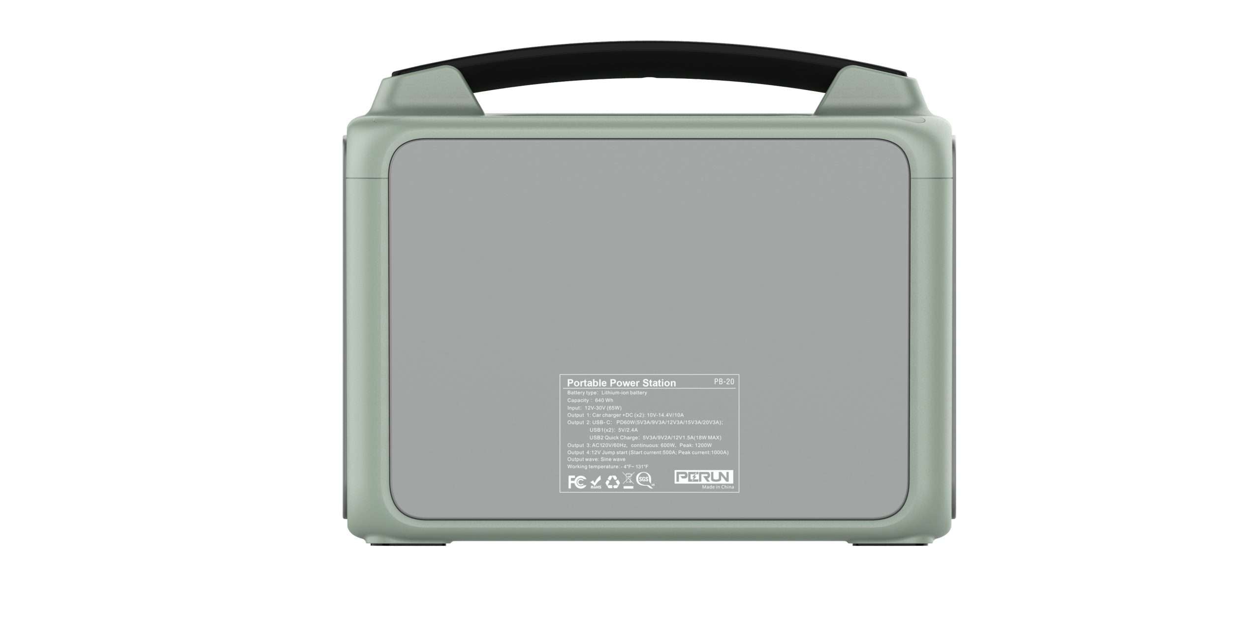 PB-20 600W PORTABLE POWER STATION image 3