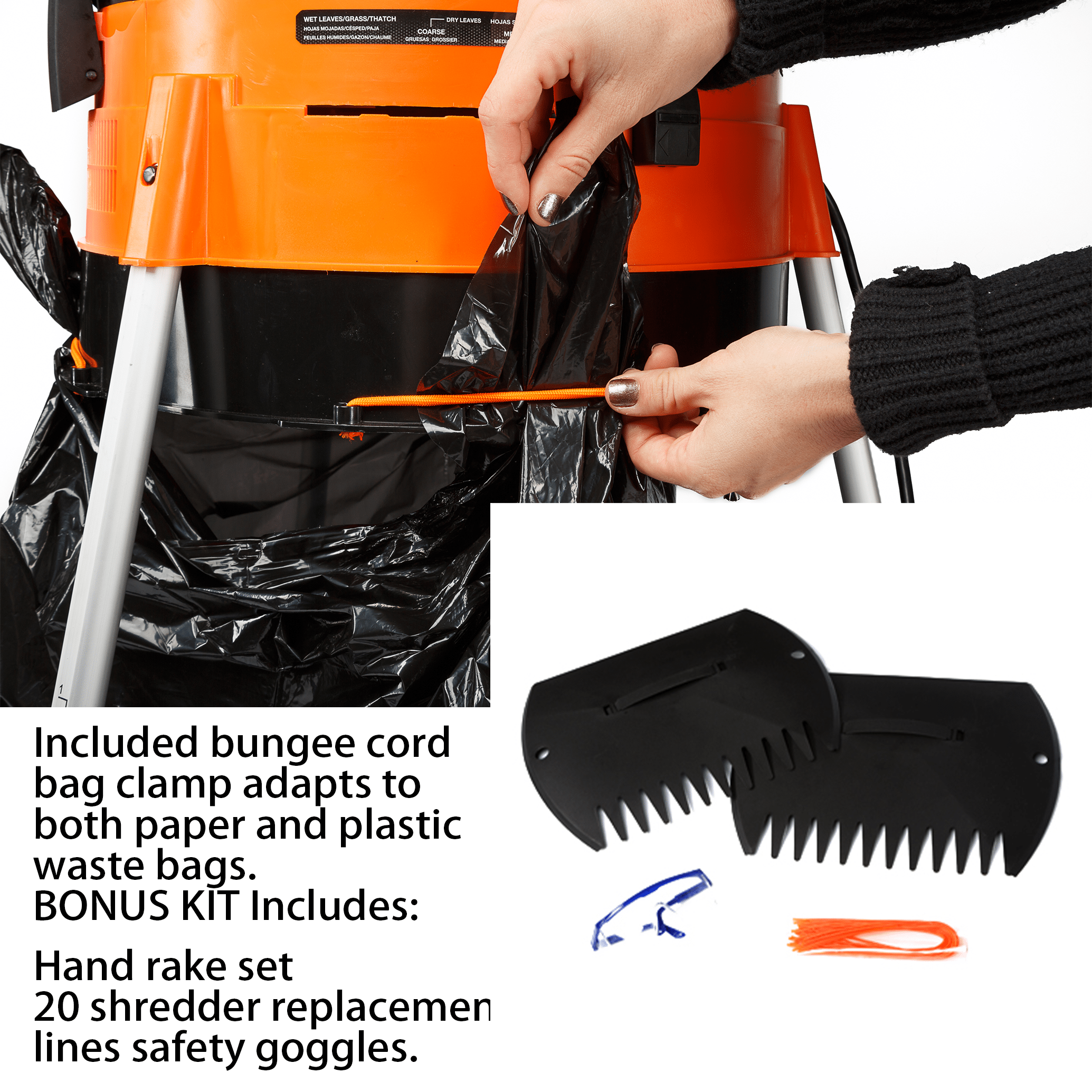 YF8000 13 Amp Electric Leaf Shredder image 5
