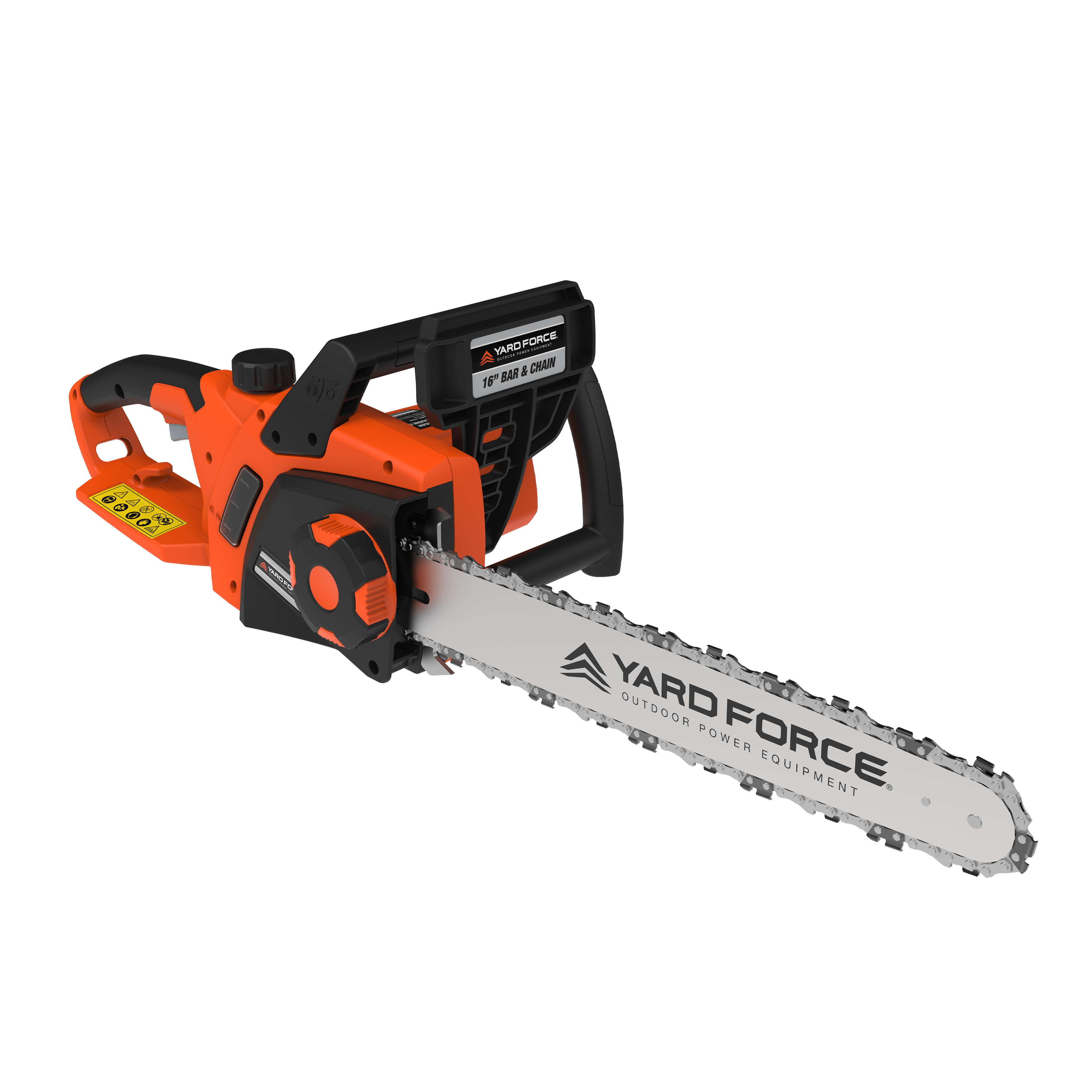 YF1516CS 16-Inch 15 Amp High-Performance Electric Chainsaw with Auto Chain Tensioner with Bonus PPE Kit image 0