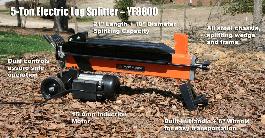 YF5T-LS 5-Ton Electric Log Splitter image 2
