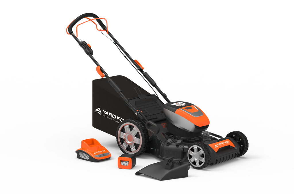 YF60vRX Lithium-Ion Battery Lawn Mower with 2 battery - YF60VRX21-SP-2Battery image 2