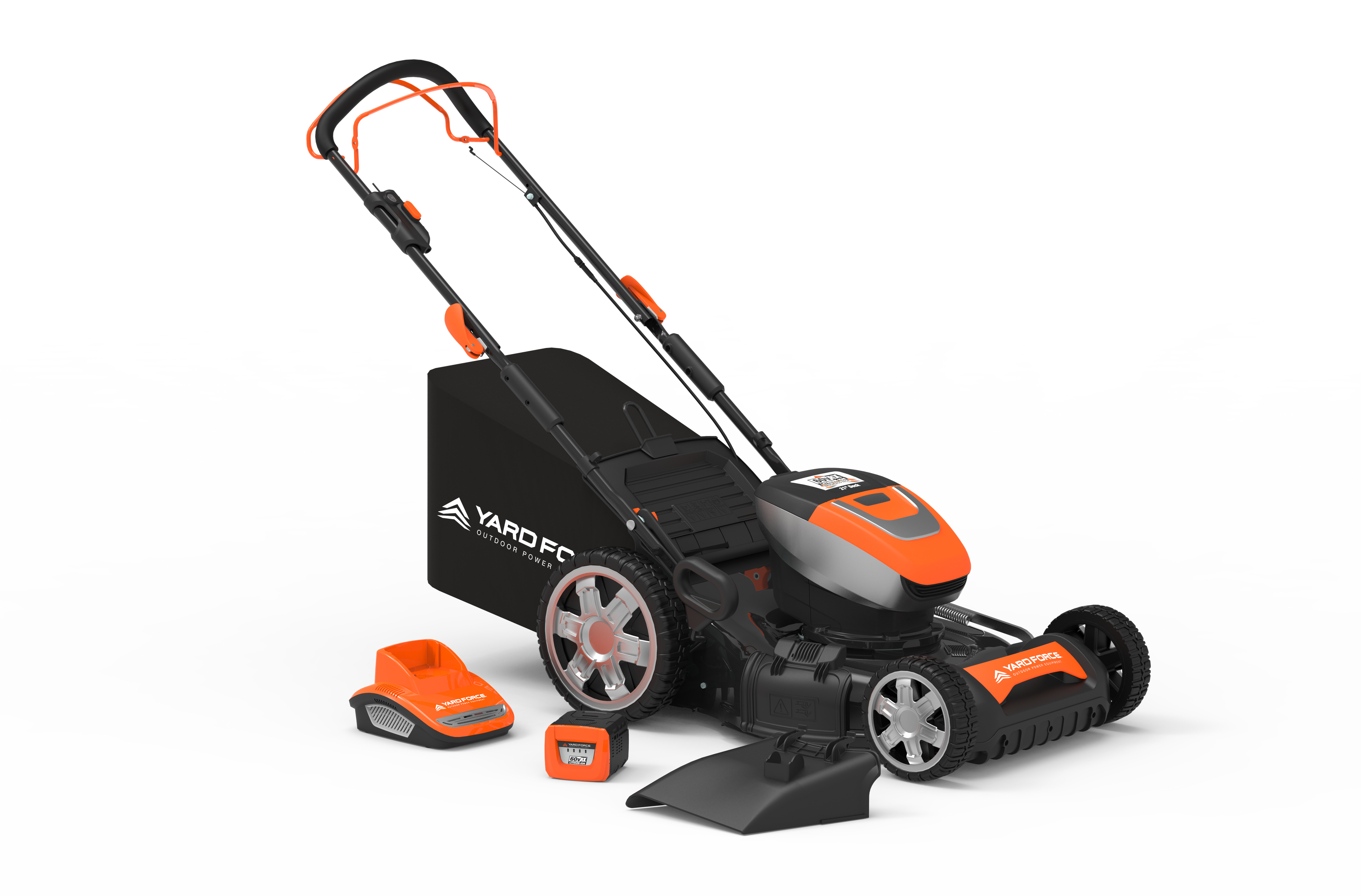 YF60vRX Lithium-Ion Battery Lawn Mower with 2 battery - YF60VRX21-SP-2Battery image 2