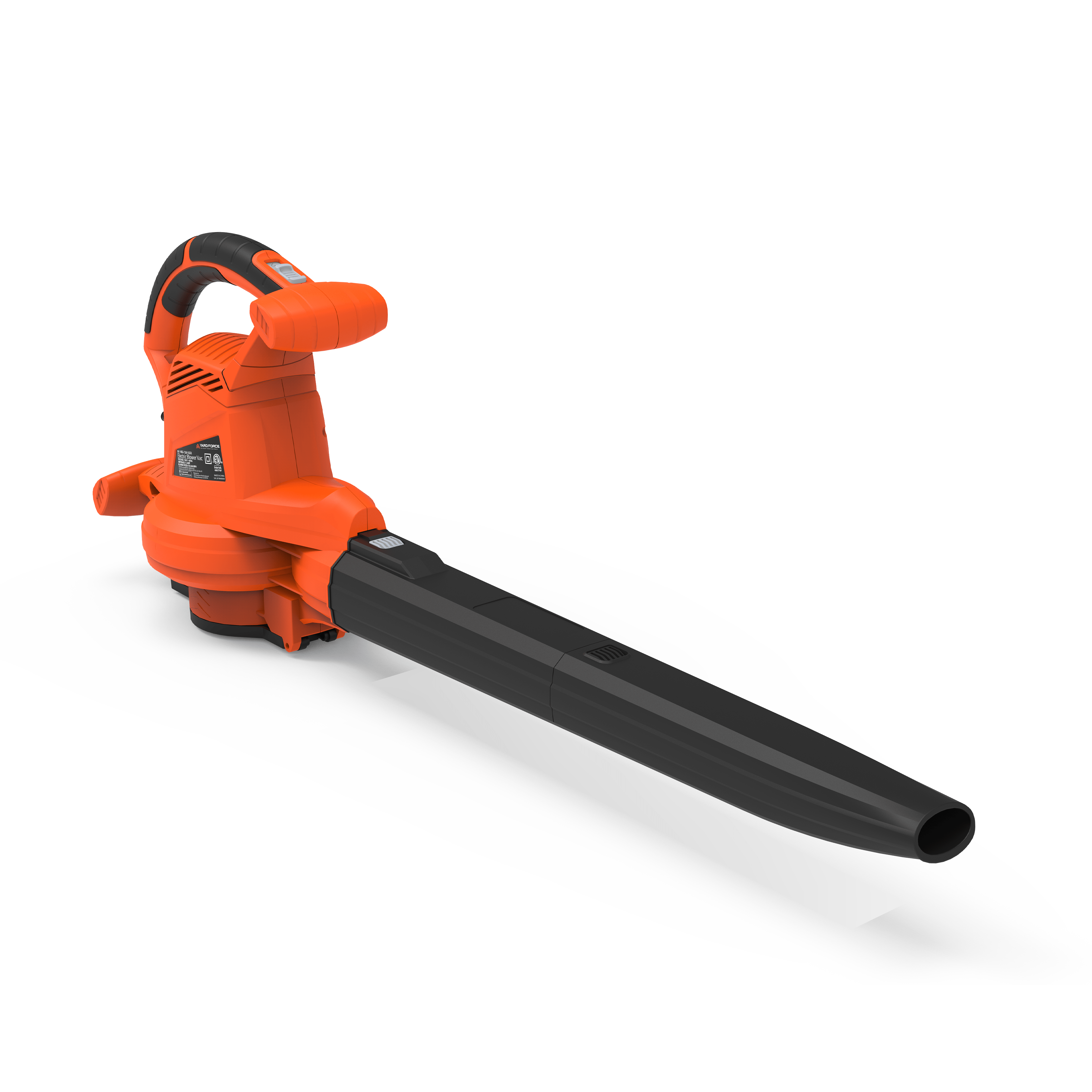 YF12BLV 140 MPH 430 CFM 12 Amp Electric Blower/Vacuum/Leaf Mulcher Kit with Bonus PPE Kit image 0